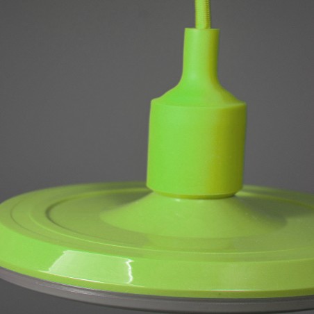 Lampholder + Bulb Green
