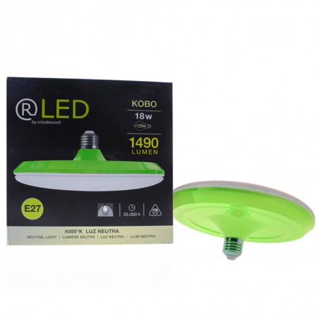 Lampholder + Bulb Green