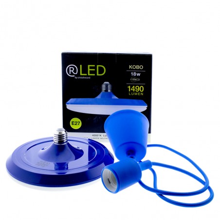 Lampholder + Bulb Blue