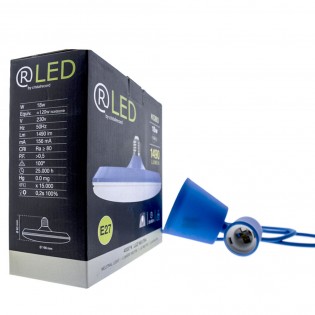Lampholder + Bulb Blue