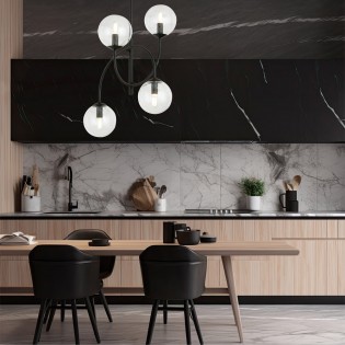 Ceiling Lamp Giorgio Clear II (4 lights)