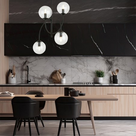 Ceiling Lamp Giorgio Clear II (4 lights)