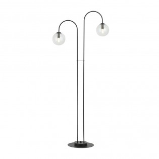 Lámpara de pie Giorgio Transparente (2 luces)