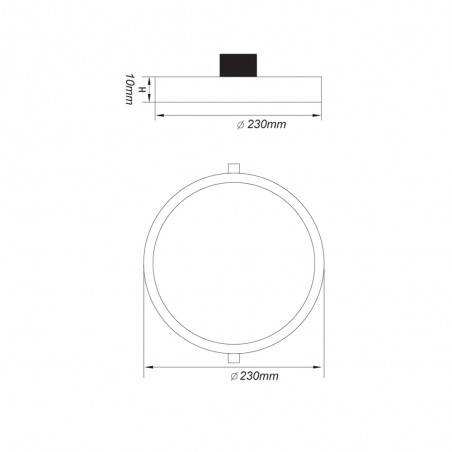 Verstellbares Downlight LED Adato (20W)