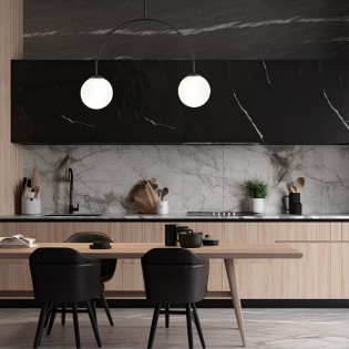 Ceiling Lamp Giorgio Opal (2 lights)