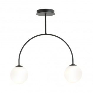 Plafón de techo Giorgio Opal (2 luces)