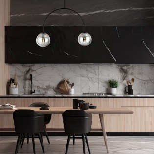 Ceiling Lamp Giorgio Graphite (2 lights)