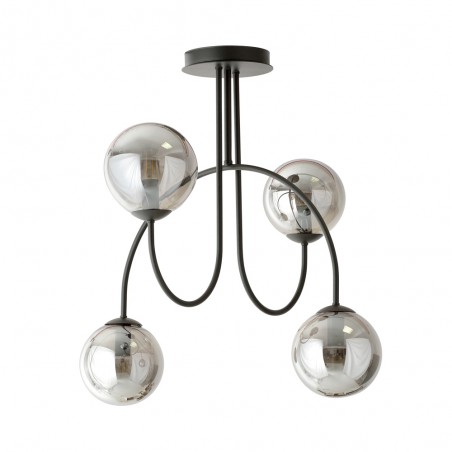 Ceiling Lamp Giorgio Graphite (4 lights)