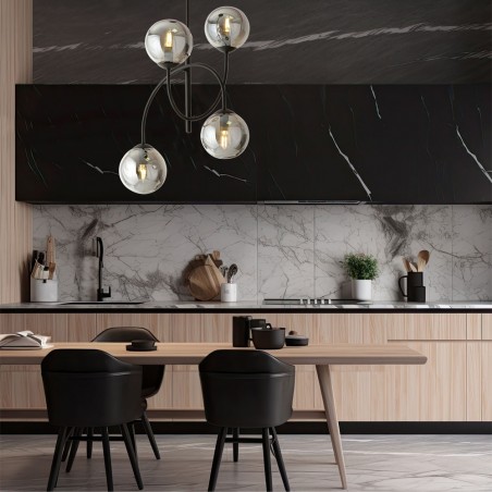 Ceiling Lamp Giorgio Graphite II (4 lights)