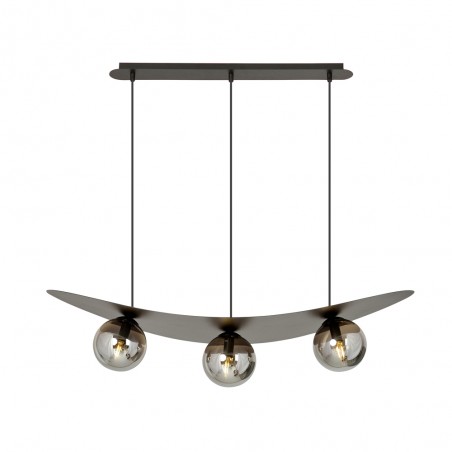 Ceiling Lamp Camerino Graphite (3 lights)