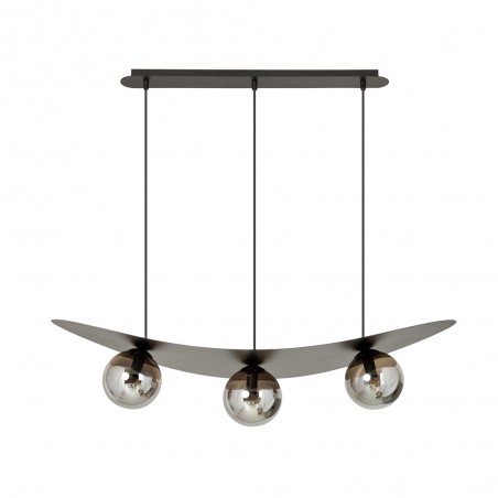 Ceiling Lamp Camerino Graphite (3 lights)
