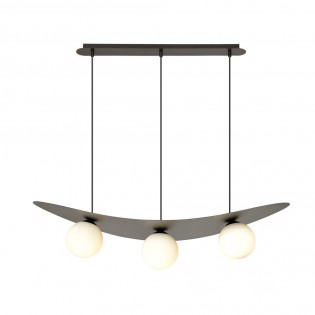 Lámpara de techo Camerino Opal (3 luces)
