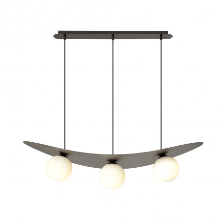 Lámpara de techo Camerino Opal (3 luces)