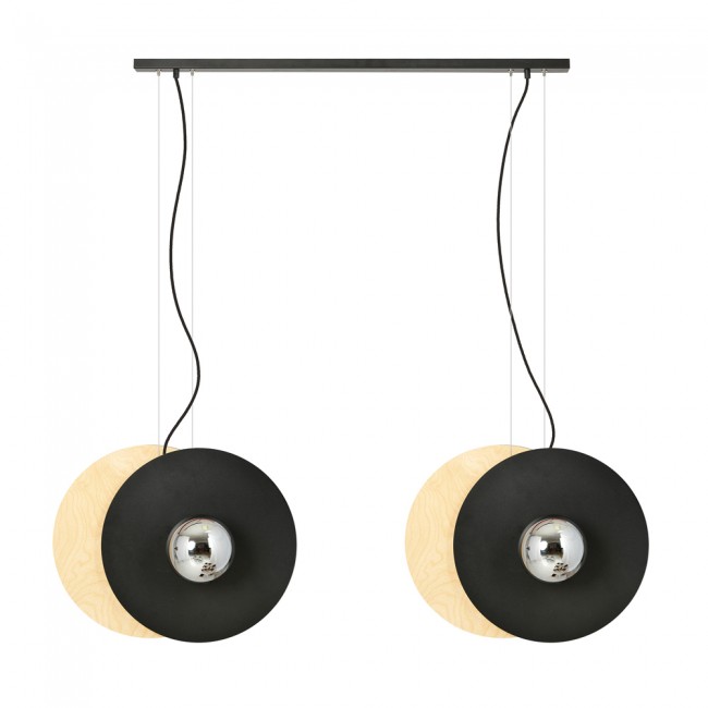 Ceiling Lamp Loston Graphite (4 lights)
