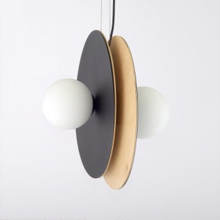 Ceiling Lamp Loston Opal (4 lights)
