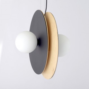 Ceiling Lamp Loston Opal (4 lights)