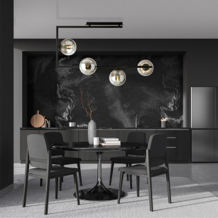 Ceiling Lamp Ventara Graphite (4 lights)