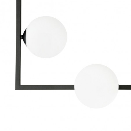 Plafón de techo Ventara Opal (4 luces)