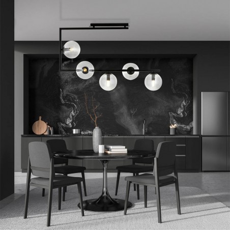 Ceiling Lamp Ventara Clear (5 lights)
