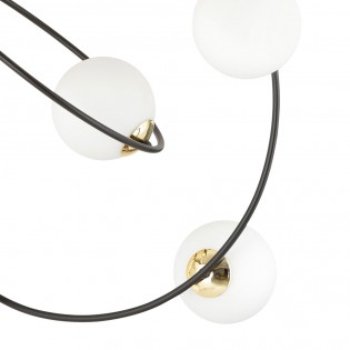 Plafón de techo Morante Opal (5 luces)