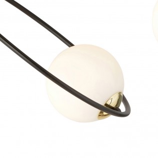 Ceiling Flush Lamp Morante Opal (5 lights)