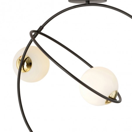 Ceiling Flush Lamp Morante Opal (5 lights)