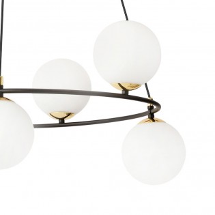 Lámpara de techo Laster Opal (6 luces)
