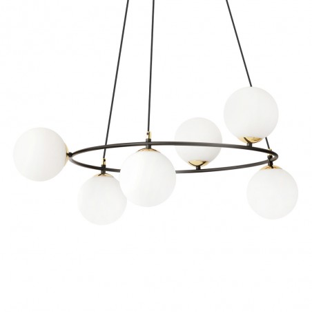 Lámpara de techo Laster Opal (6 luces)