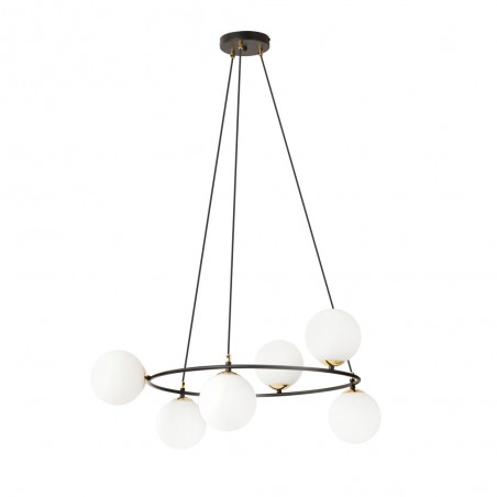 Lámpara de techo Laster Opal (6 luces)