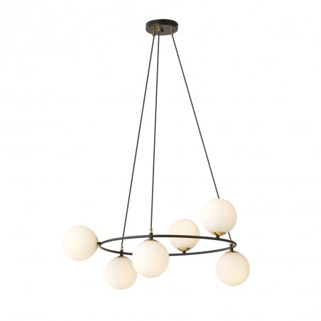 Lámpara de techo Laster Opal (6 luces)