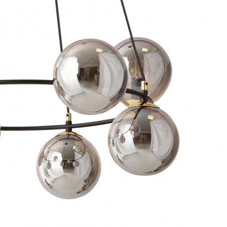 Ceiling Lamp Laster Graphite (7 lights)