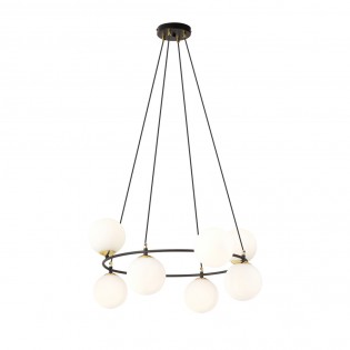 Ceiling Lamp Laster Opal (7 lights)