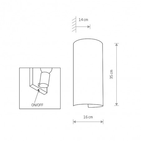 Aplique de pared Velero