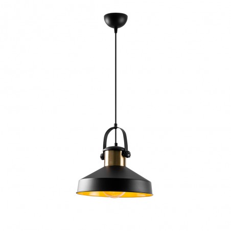 Retro Pendant Lamp Momo 35 Negro