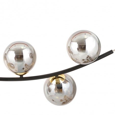 Ceiling lamp Irenzo Graphite (5 lights)