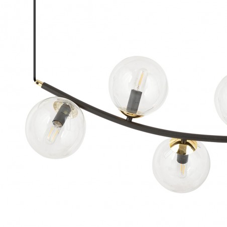 Ceiling lamp Irenzo Transparent (7 lights)
