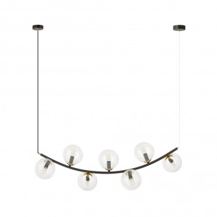 Ceiling lamp Irenzo Transparent (7 lights)