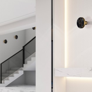 LED Wall Lamp Chamaleon Moss Marble (10.5W)