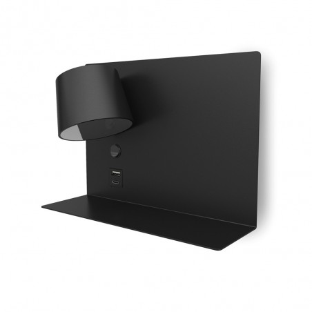 Aplique LED con interruptor y USB Slim (6W) I