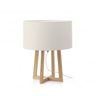 Lámpara de mesa Kara Natural