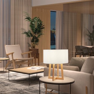 Table lamp Kara Natural