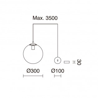Aplique de pared Oxy