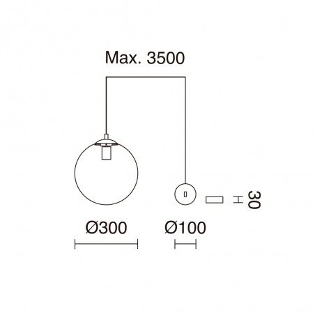 Aplique de pared Oxy