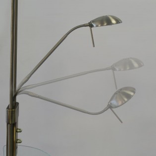 Olimpia Cuero LED-Stehleuchte (18W+5W)