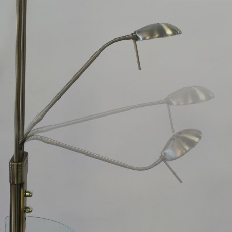 Olimpia Cuero LED-Stehleuchte (18W+5W)