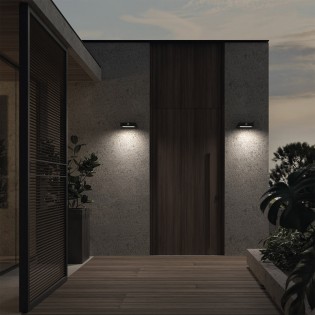 Solar LED wall lamp with sensor Tona (6W)