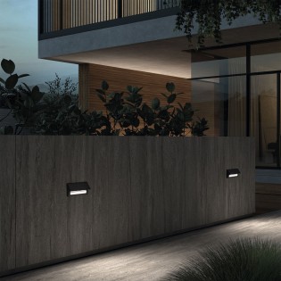 Aplique LED solar con sensor Tona II (6W)