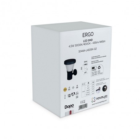Aplique solar de exterior LED Ergo (4.5W)