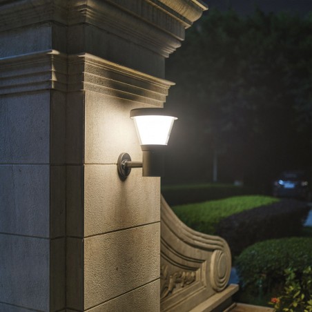 Outdoor LED solar wall lamp Ergo 2CCT (4.5W)