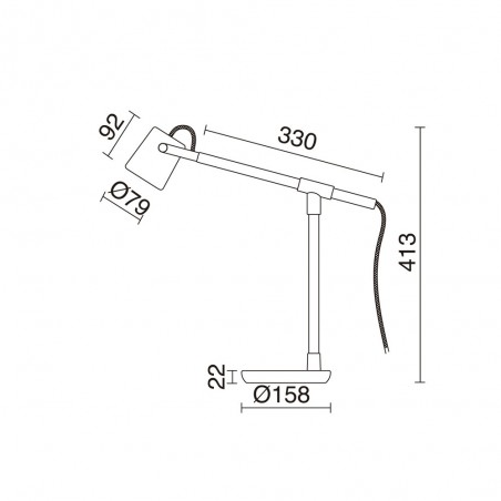Desk Lamp Branch